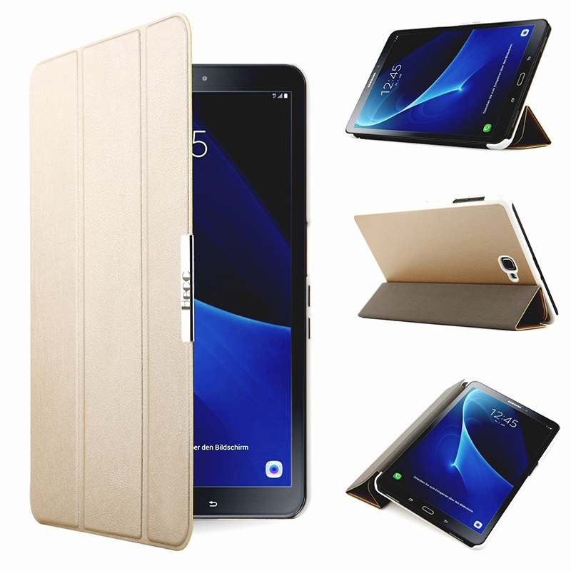 Samsung Sm-T585C Sleep Protection Case Tab a 10.1 Tablet Leather Case T580 Stand Full-Cover Anti-Fall Case Samsung Sm-T585C Sleep Protection Case Tab a 10.1 Tablet Leather Case T580 Stand Full-Cover Anti-Fall Case