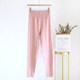 ໂສ້ງຂາຍາວຜູ້ຍິງ ເນື້ອຜ້າຝ້າຍ Lycra ຝ້າຍບາງໆ ກາງ-ສູງ ແອວ slim bottoming warm pajamas 100% cotton inner underpants single piece