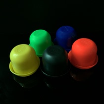 Dice Dice cup set Bar nightclub KTV sieve combination with bottom bracket Sieve cup stopper cup Shake color