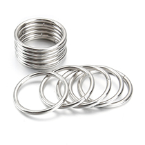 High quality hardware accessories metal ring iron circle key ring O ring ring hat accessories metal circle