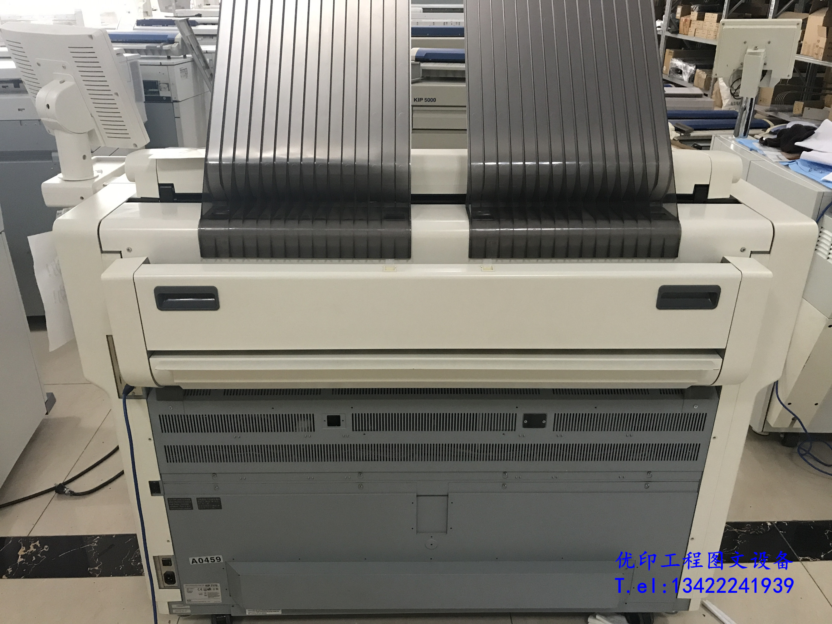 Máy in bản thiết kế CAD Máy quét màu hình ảnh lớn KIP7100 nâng cấp KIP7170 máy sao chép kỹ thuật - Máy photocopy đa chức năng bán máy photo