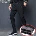 Quần bó nam cộng với quần bó sát nam mùa đông quần lót nam Quần Jogger