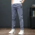 2022 Mới Thẳng Quần Denim Nam Mùa Đông Nỉ Quần Nam Quần Tây Nam Nam Quần Áo Xuân Hạ Thu Đông đồ nam Quần jean