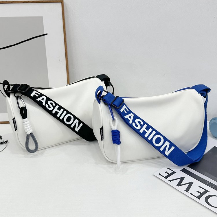 2026 New Casual Style Fashion Letter Print Crossbody Bag Unisex Fashion Trendy Shoulder Bag