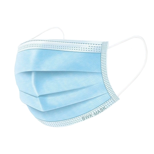 Одноразовая маска Бао Вейканг Синий Трехлокопленная защита против розыгрыша пылевой пыль лето содержит плавирующая ткань для взрыва