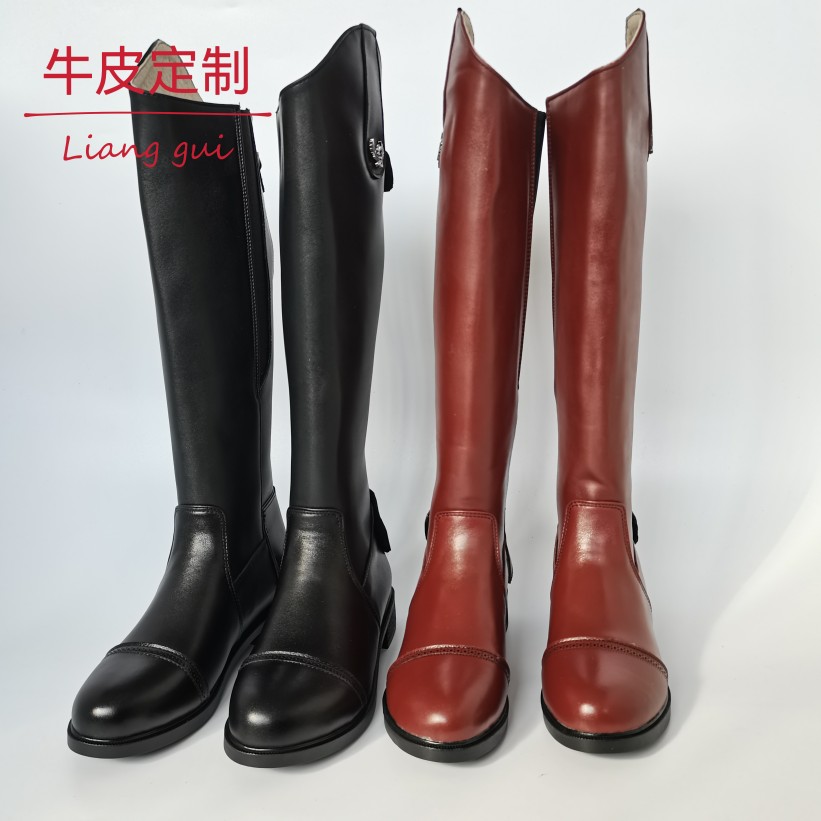 乗馬ブーツ、乗馬ブーツ、男の子と女の子、女性用ロングブーツ、女性用乗馬ブーツ、男性用本革騎士ブーツ、女性用