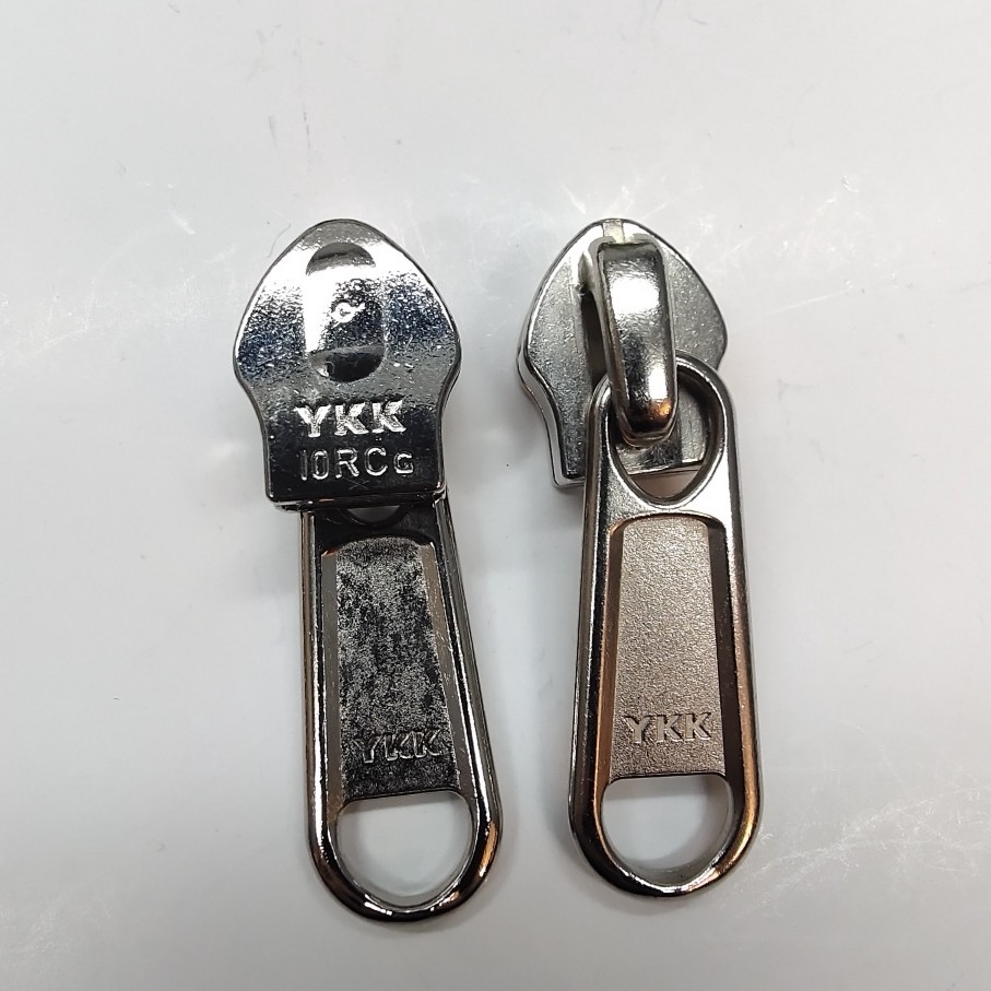 YKK bright silver anti-nickel lock metal head 10 Number of luggage Pillowcase Back Cushion RC Positive Dress Nylon Zipper Exclusive-Taobao