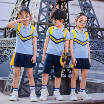 Primary school uniforms for summer clothes new children 61 performance dress class uniforms teachers graduation clothes kindergarten garden clothes summer