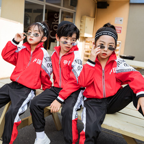 Elementary School Uniforms Spring Autumn Suit New Children China Sports Wind Class Clothes Teachers Kindergarten Garden Clothes Customized
