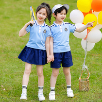 Kindergarten Garden Clothing Summer Clothing Children Sports College Wind Class Clothes 61 Graduation Clothes Teachers Elementary School Uniforms Summer School Uniforms