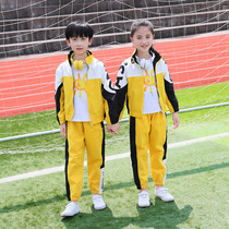 Primary school childrens school uniforms Spring and autumn clothes new childrens class clothes games suit kindergarten garden clothes college wind baseball clothes