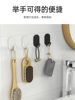 Strong Adhesive Hooks, No Drilling Required, for Kitchen, Bathroom, Wall, Behind Door, Traceless Adhesive Hooks, Clothes Hangers, Stainless Steel Hooks