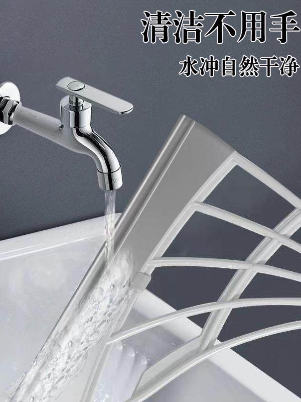 Korean High-Tech Magic Broom, Floor Sweeper, Water Scraper, Household Bathroom Non-Stick Hair Broom, Silicone Mop