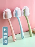 Случайный цвет щетки для обуви