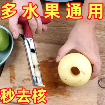 Fruit Corer Tool for Removing Cores from Apples and Pears, Fruit Core Remover, Fruit Coring Knife, Seed Removal Tool