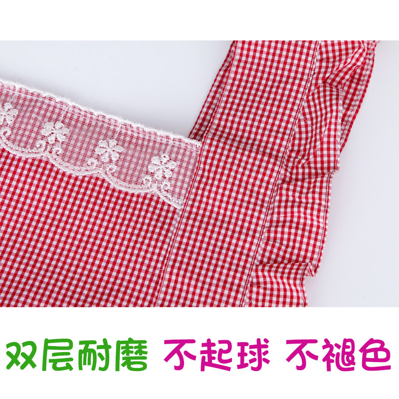 Waterproof Apron Korean Style Fashionable Princess Women's Suspenders Cute Sweet European Style Adult Kitchen Lace Vest Style Double Shoulder