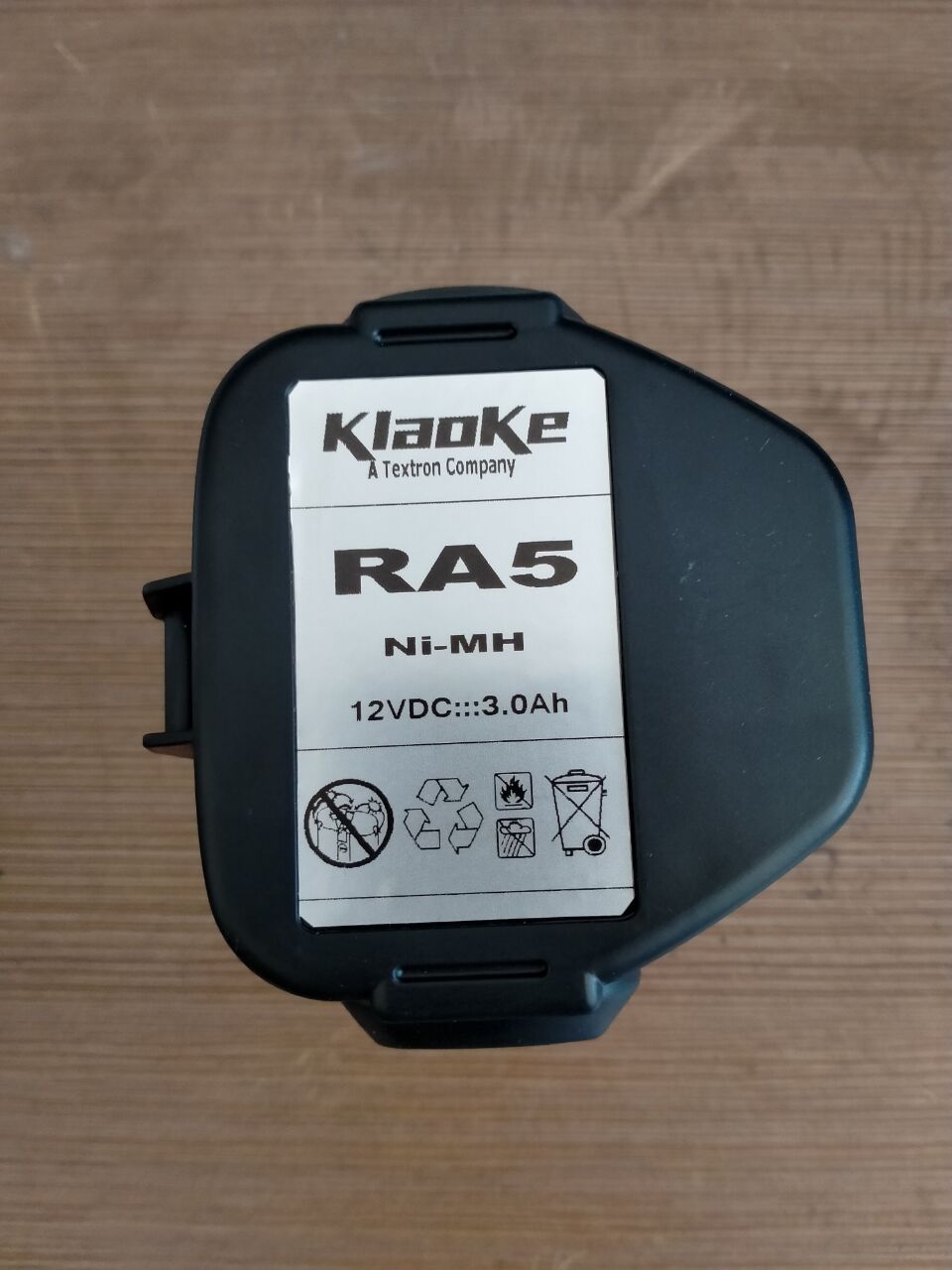 Universal battery RA5 RA3 Germany klauke 12VEK12042 EK6022 ESG45 ESG45