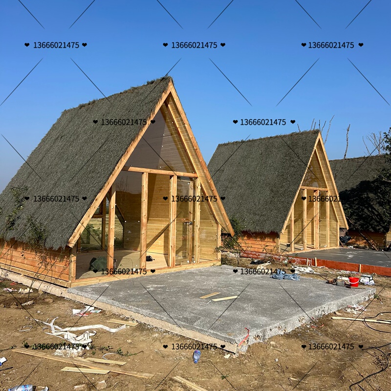 Anticorrosion Wood Houses, Outdoor Tree Houses, Simple Wooden Houses for Assembly, Tourist Area Coffee Houses, Rural Accommodation, Famous Guesthouses, Triangular Wooden Houses