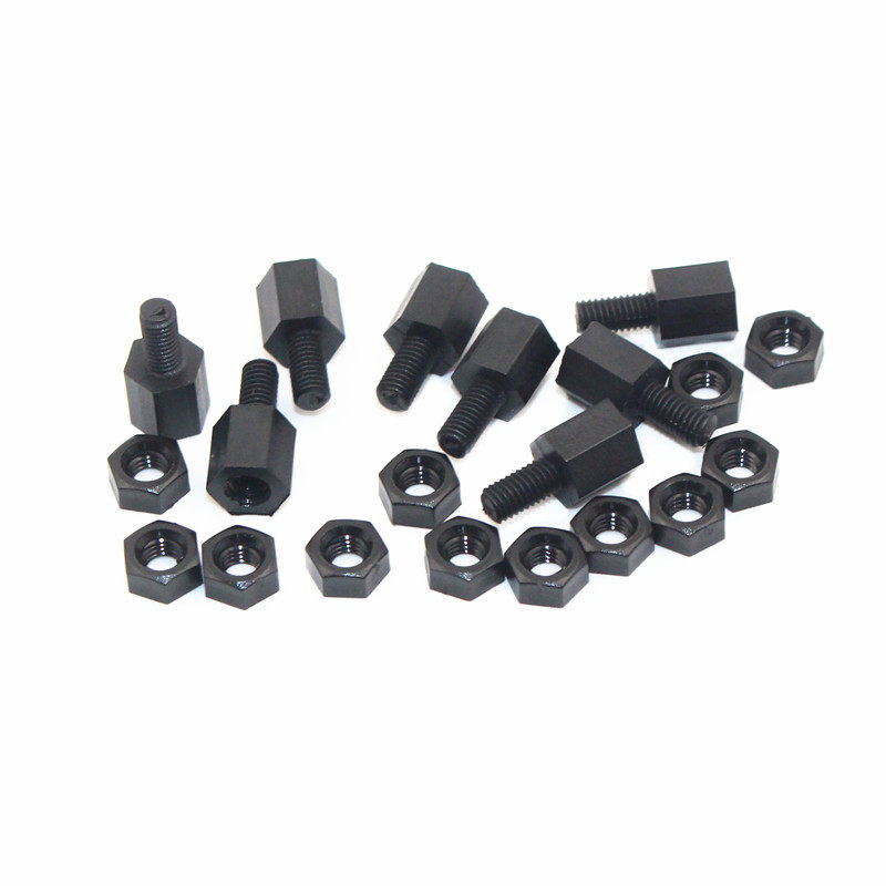 M2M3 4 6 5 6 6 6mm Fixed F3 F4 Flying Cell Phone Battery Nylon Plastic Screw Nut Insulation
