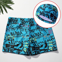 Junior high school student flat angle pants 12 large boy boy children great boy swimming pants 12 teenagers shorts 13 years 16 16 School 17