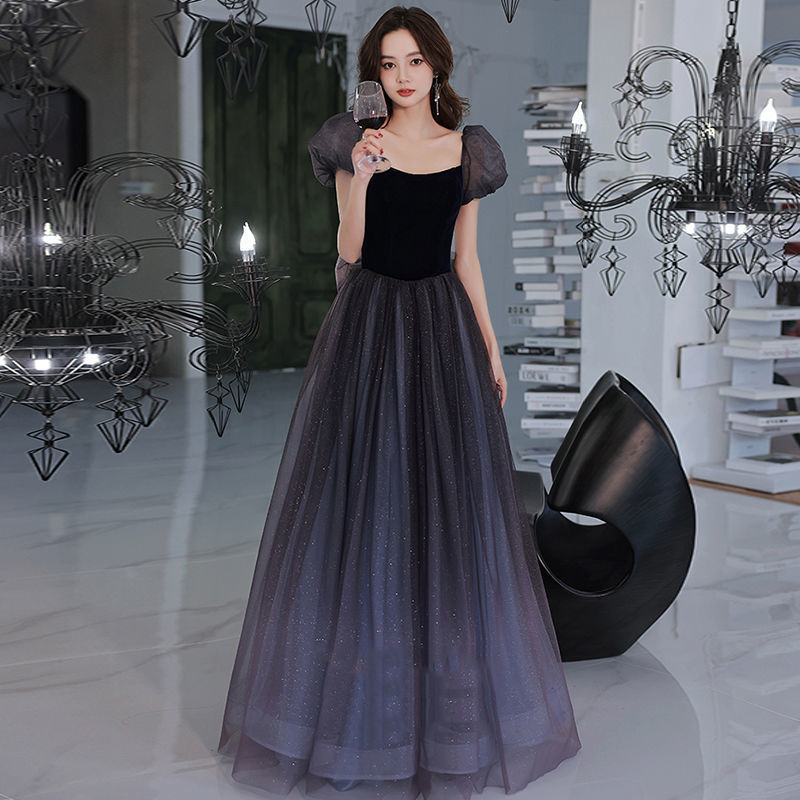 Evening Dress 2025 New Model, Can Be Worn Casually, High-End Design, Elegant and Fairy-Like, Student Long Dress Evening Dress 2025 New Model, Can Be Worn Casually, High-End Design, Elegant and Fairy-Like, Student Long Dress