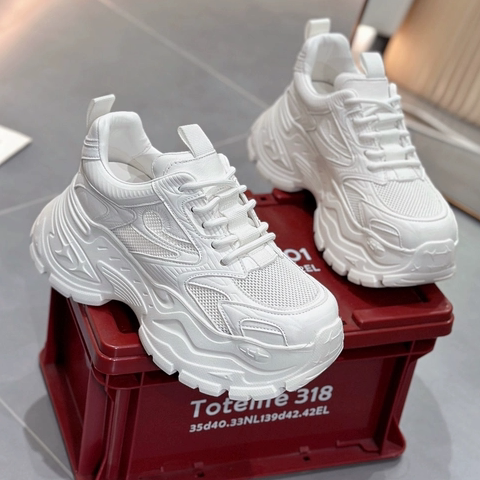 European Genuine Leather Thick-Soled Dad Shoes for Women, 2026 Summer New Versatile Height-Increasing Platform Casual Sports Breathable White Shoes European Genuine Leather Thick-Soled Dad Shoes for Women, 2026 Summer New Versatile Height-Increasing Platform Casual Sports Breathable White Shoes