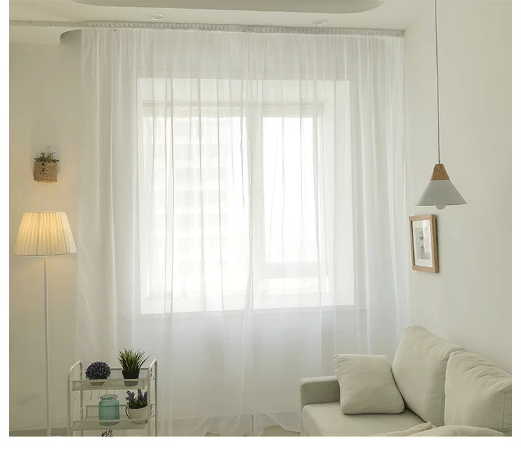 cú đấm miễn phí magic stick tự dính rèm cửa gạc trắng rèm cửa ren lanh cửa sổ rèm cửa tùy chỉnh và tắt ban công - Phụ kiện rèm cửa