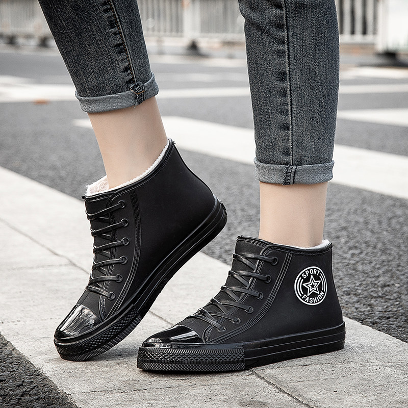 2022 Japanese new sweet low-top women's rain boots soft soled water shoes women's outdoor waterproof non-slip and wear-resistant rain boots