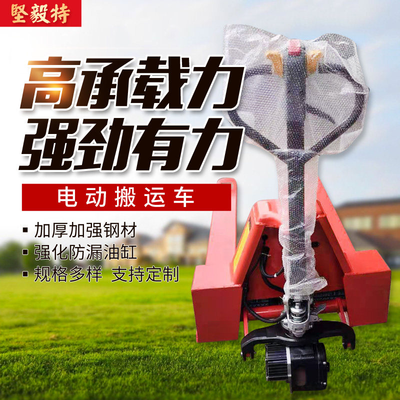 Electric Hydraulic Pallet Truck Electric Ground Cow Warehouse Transporter Semi-electric Pallet Truck Factory Loading and Unloading Truck