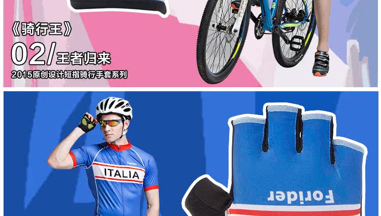 Gants de cyclisme mixte LANDON - Ref 2238981 Image 20