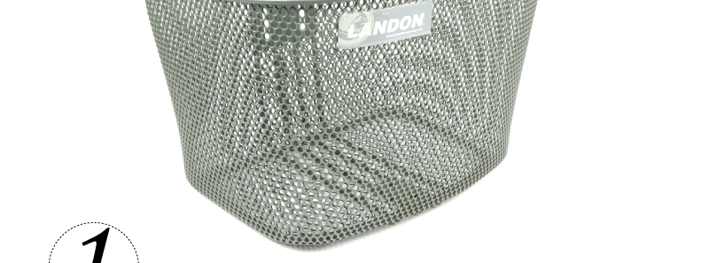 Panier pour vélo LANDON en métal - Ref 2255724 Image 18