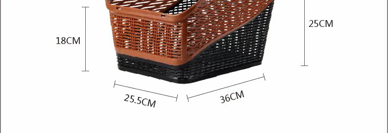 Panier pour vélo LANDON en plastique - Ref 2257265 Image 14