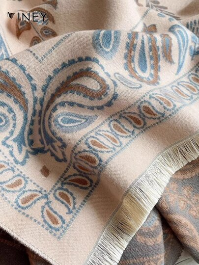 Air-Conditioned Room Shawl for Women, Similar to Liu Yifei's Style, Blanket, Summer 2024 New Model, Scarf, Dual-Use, Stylish and Sophisticated