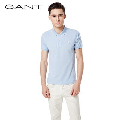 GANT Gantt của nam giới nhiều màu POLO áo bông ngắn tay T-Shirt Ấn Độ nhập khẩu 232115 áo thun nam đẹp Polo