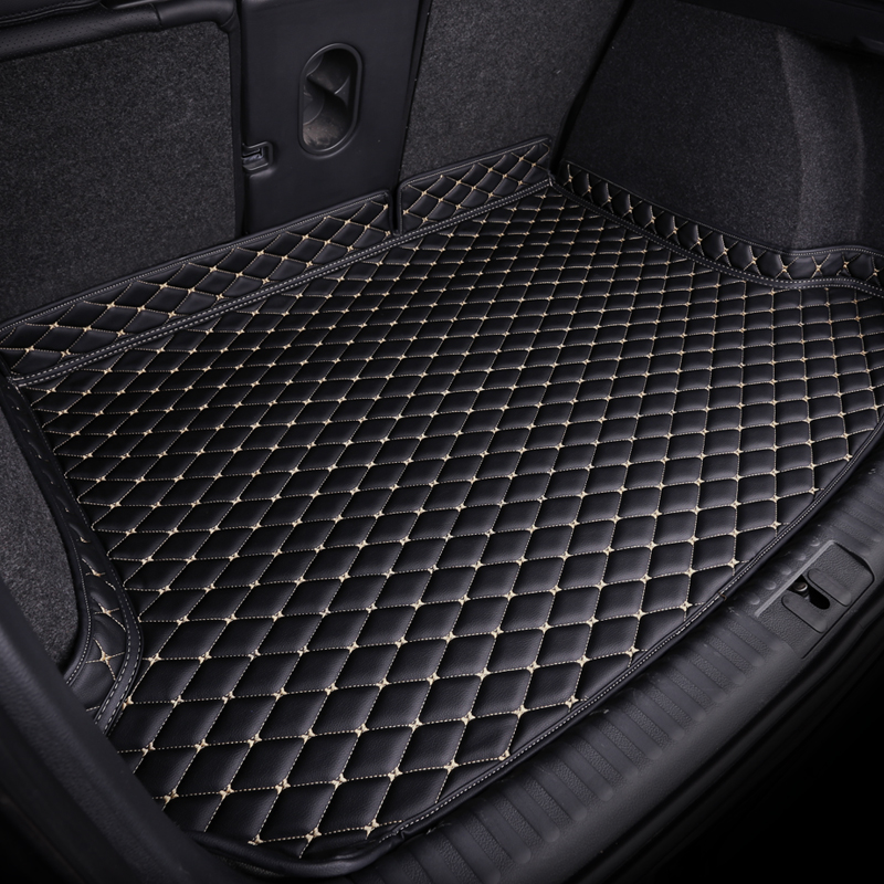 2021 special car Car trunk mat Special car fully enclosed trunk mat Waterproof car interior decoration supplies