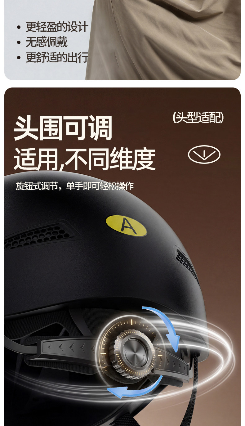 National Standard 3C Certified Electric Motorcycle Helmet, Summer Sun Protection Half Helmet, Suitable for All Seasons, Anti-Fall, Lightweight and Safe Helmet