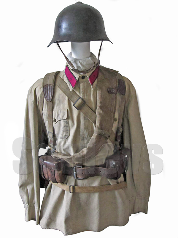 Exhibits] World War II Soviet Red Army Individual Combat Equipment (1941-1943) ----- Soldiers