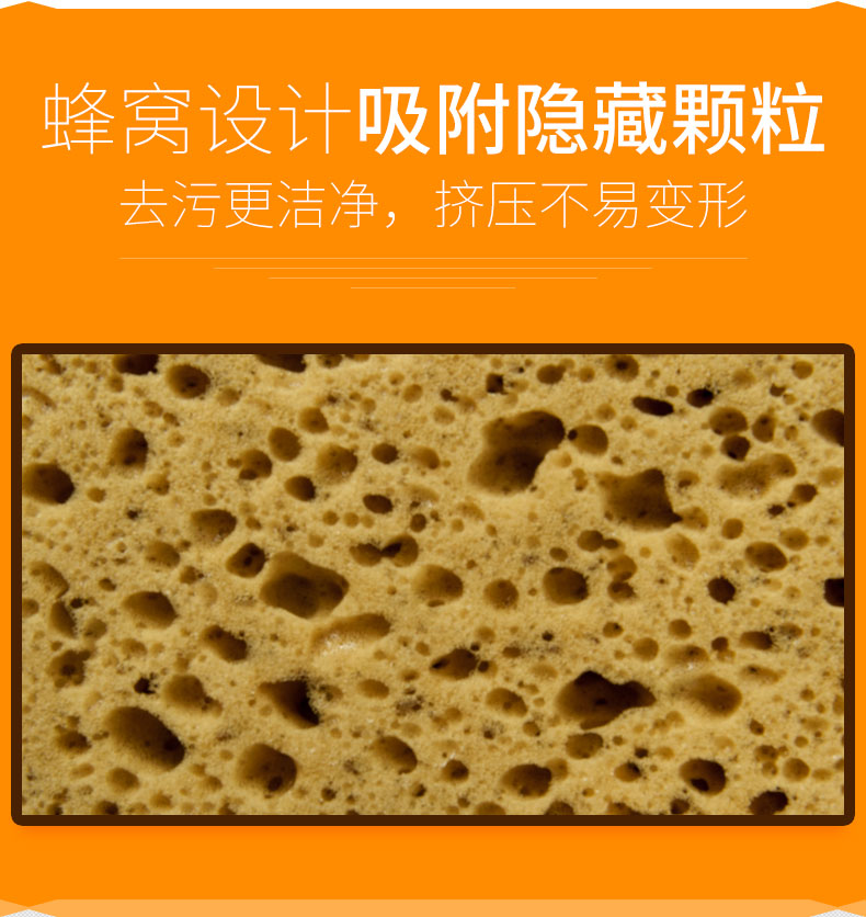 Rửa xe bọt biển thêm lớn làm sạch xe đặc biệt san hô tổ ong thấm bọt khối xe bọt biển công cụ cung cấp dụng cụ - Sản phẩm làm sạch xe cọ rửa xe ô tô