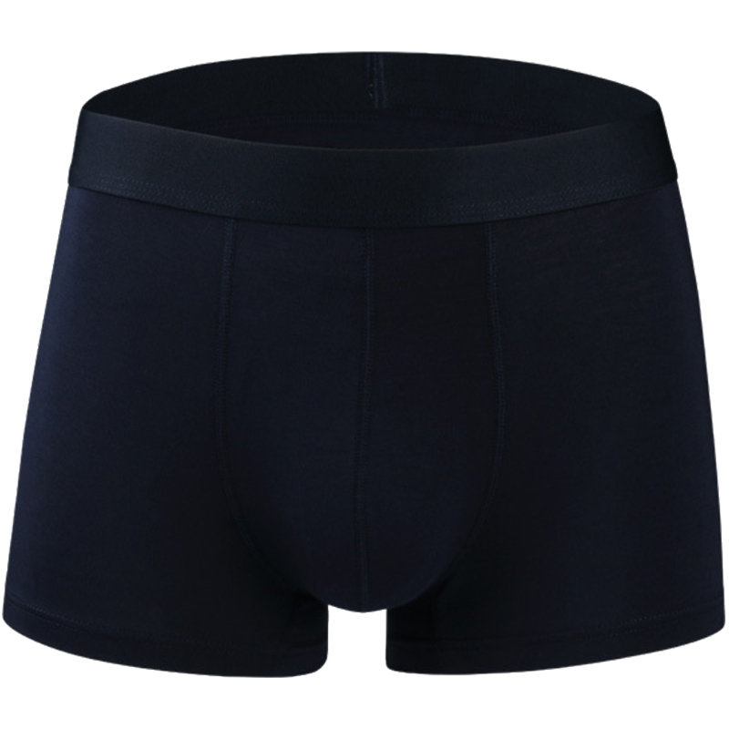 (High-end series) mens quần lót 50 Rankin Mordale đen quần phẳng góc cạnh U lồi siêu mỏng quần short đầu.