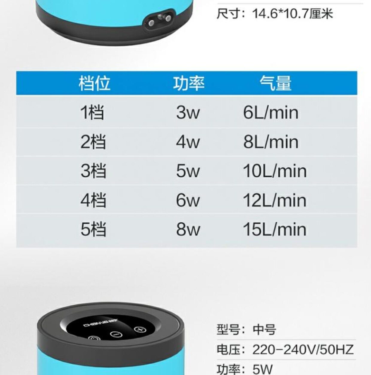Насос для аквариума 创宁鱼缸氧气泵超静音小型家用增氧泵养鱼打氧增氧机卖鱼用充氧泵 Chong Ning