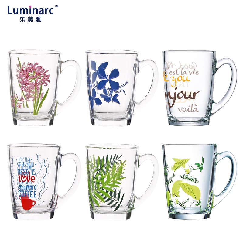 Lemeiya Microwaveable Tempered Heat-Resistant Glass Cup for Home Breakfast Milk Cup Office Water Cup Drinking Cup Lemeiya Microwaveable Tempered Heat-Resistant Glass Cup for Home Breakfast Milk Cup Office Water Cup Drinking Cup