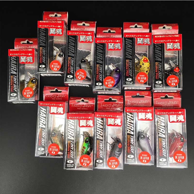 Дорожные суб- приманки 拉奇胖子翘嘴饵luckyjohnhaira