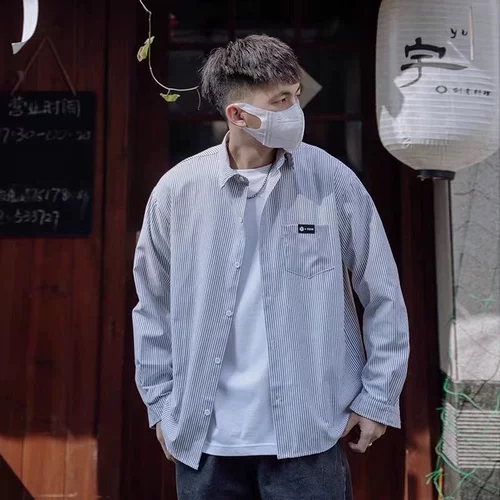 Японская осенняя демисезонная рубашка, трендовая куртка для отдыха, изысканный стиль