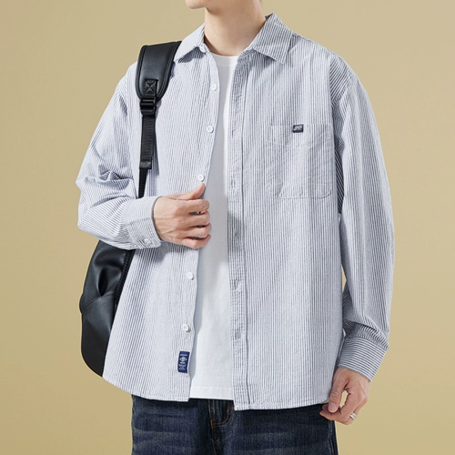 Японская осенняя рубашка, куртка для отдыха, изысканный стиль