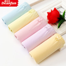 Butterfly Anven Womens Underwear Ladies Briefs Pure Cotton 100% Total Cotton Sexy High Waist Triangle Large Code Loose Brief 6 strips