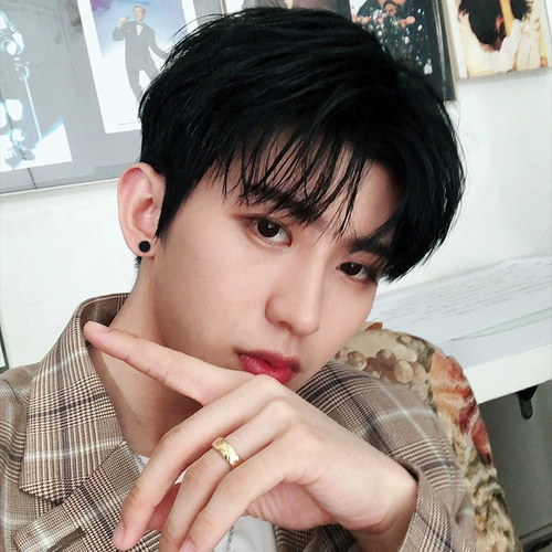 Черные магнитные серьги, сильный магнит, клипсы подходит для мужчин и женщин, без проколов ушей, в корейском стиле