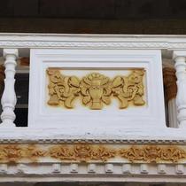 Ingenuity Roman column mold cast-in-place vase railing 84 special board general guardrail building Template