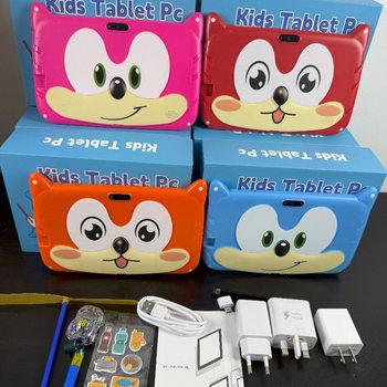 New Foreign Trade Model 7inch Children's Learning Smart Tablet with Wifi and Bluetooth for E-Commerce Learning