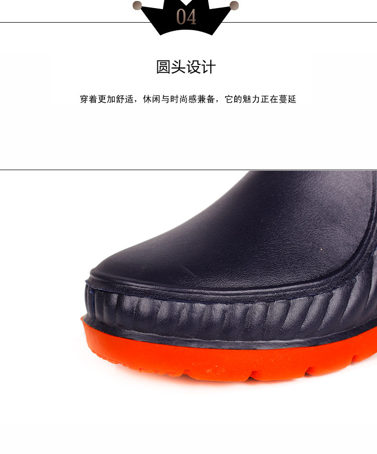 Chaussures - bottes caoutchouc homme pour hiver - semelle tendon - Ref 962313 Image 12