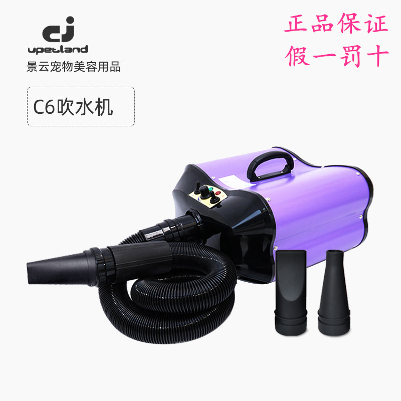 View Cloud C6 Pet Hair Dryer Double Motor Cat Dog Hair Dryer Blow Water big mini gold
